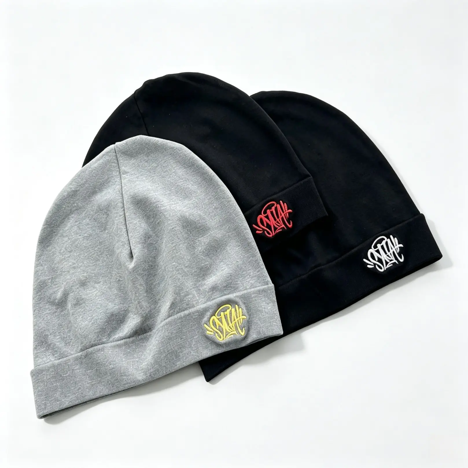 Unisex Skull Beanie Hat, Y2k Street‑Style Elastic Breathable Cap, Soft Stretchy Daily Casual Beanie With Letter Embroidery, Suitable For Outdoor Sports And Daily Street Wear