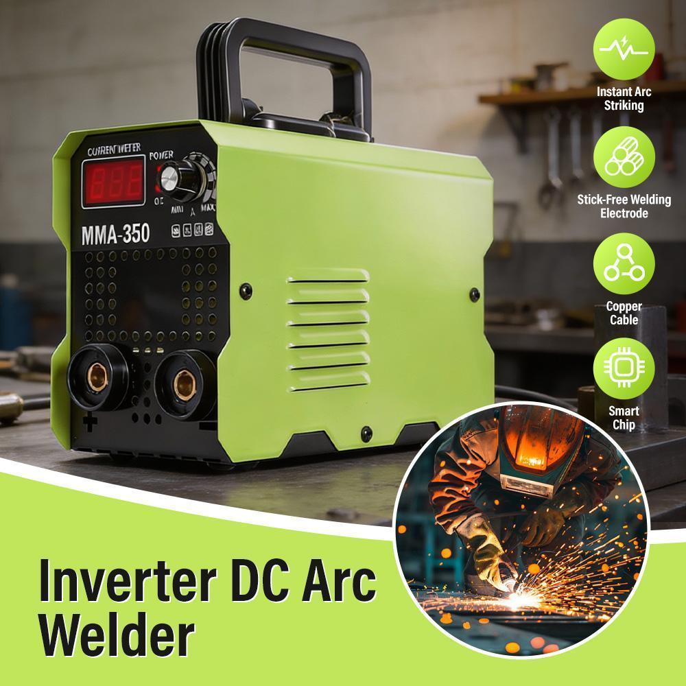 Portable 110V IGBT Inverter Stick Welder Tools Kit, Arc Welding Machine with LCD Display, Auto Current Matching, Beginner-Friendly