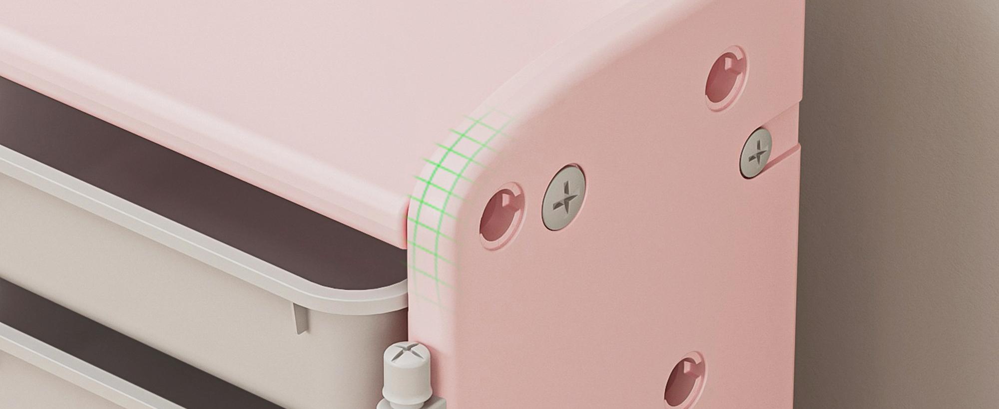 Kids Toy Storage Organizer with 10 Removable Bins, Foldable Toy Organizers and Storage with 3-Tier Bookshelf for Kids Toy Storage Organizer with Drawing Board, Extra 3 Brushes Organizing Room