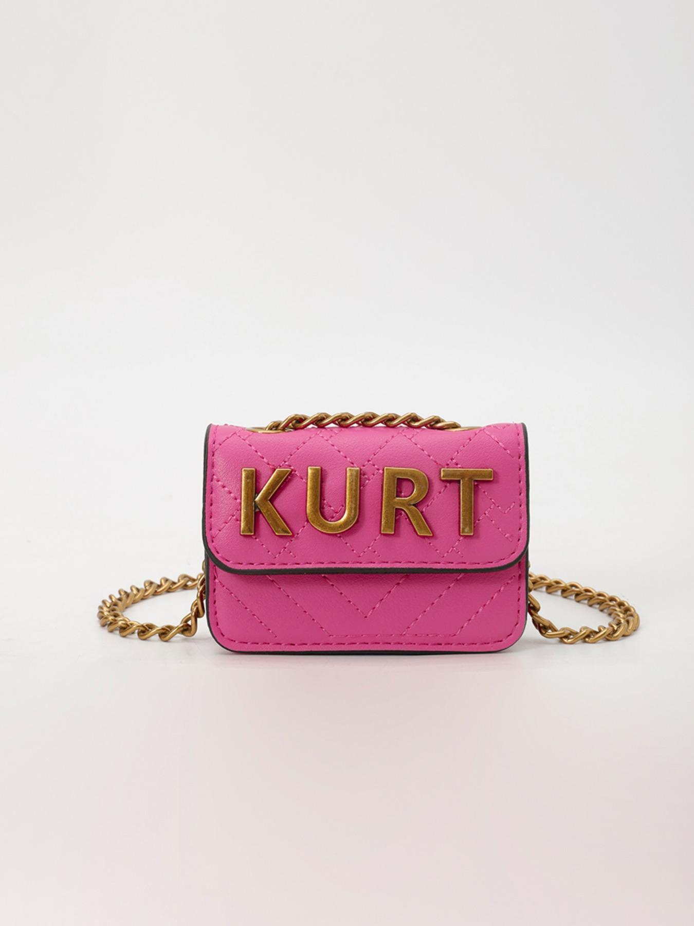 Mini Crossbody Chain Bag, Small Shoulder Bag with Magnetic Letter Flap, Elegant Chain Strap, Multi-Color Options, Casual Style, All Seasons Use