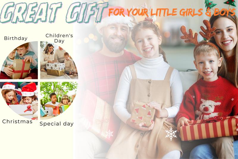 Kick Scooter for Kids 3-10 with Flashing Wheels Heights Adjustable Handlebar, Children's Day Birthday Christmas New Year Gift for Kids