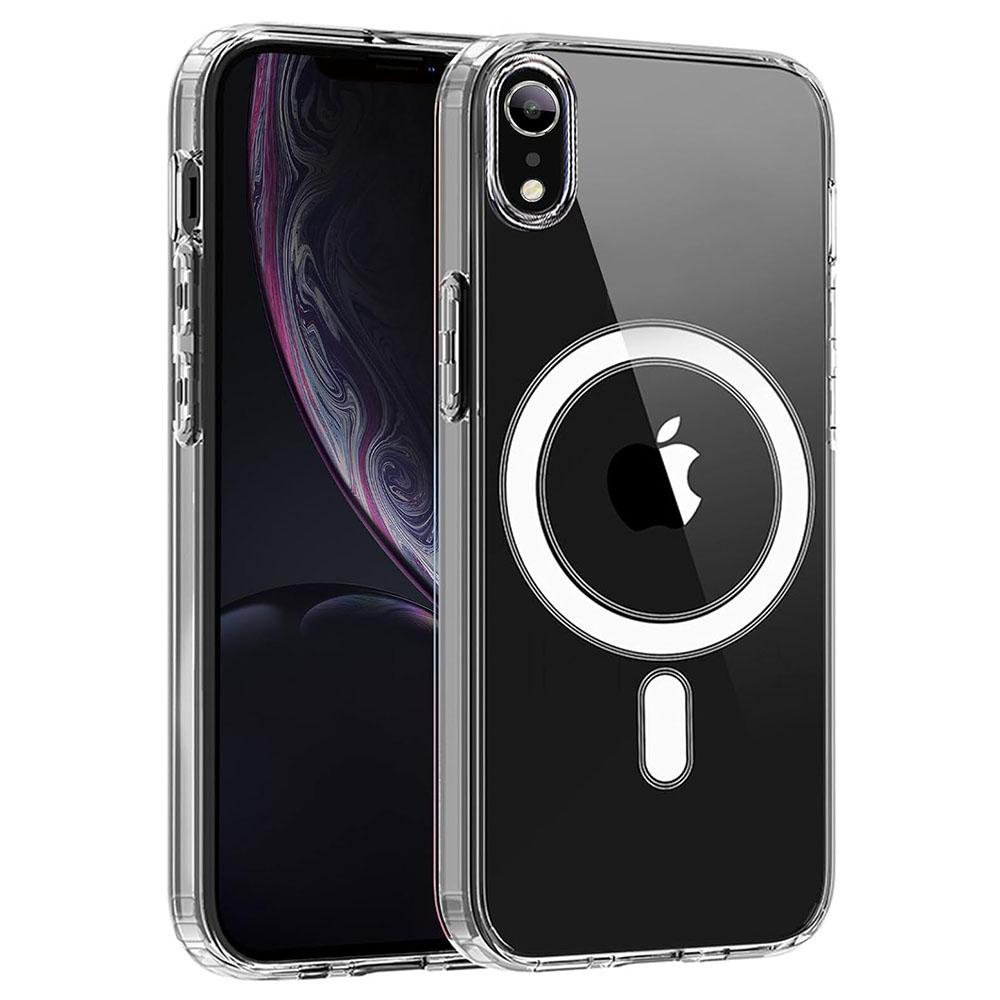 Magnetic For iPhone XR X/XS XS MAX Phone Case [Compatible with MagSafe][Non-Slip],PC  Back Slim Shockproof Protective Case Cover