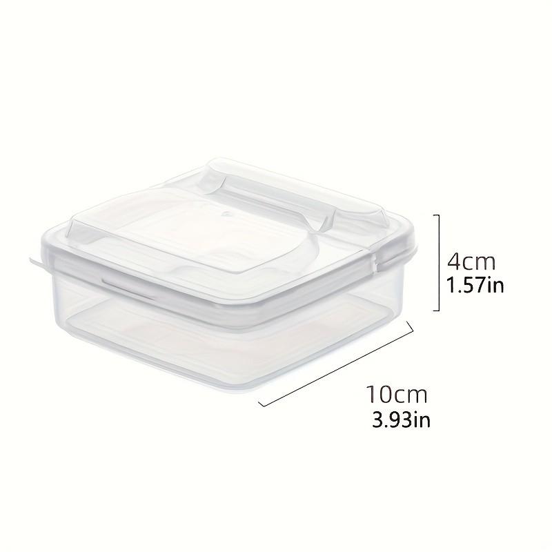 Covered Cheese Slice Storage Box, Refrigerator Dedicated Flip-Top Butter Cheese Divider, Food Grade Storage Box, Kitchen Organizer Tool
