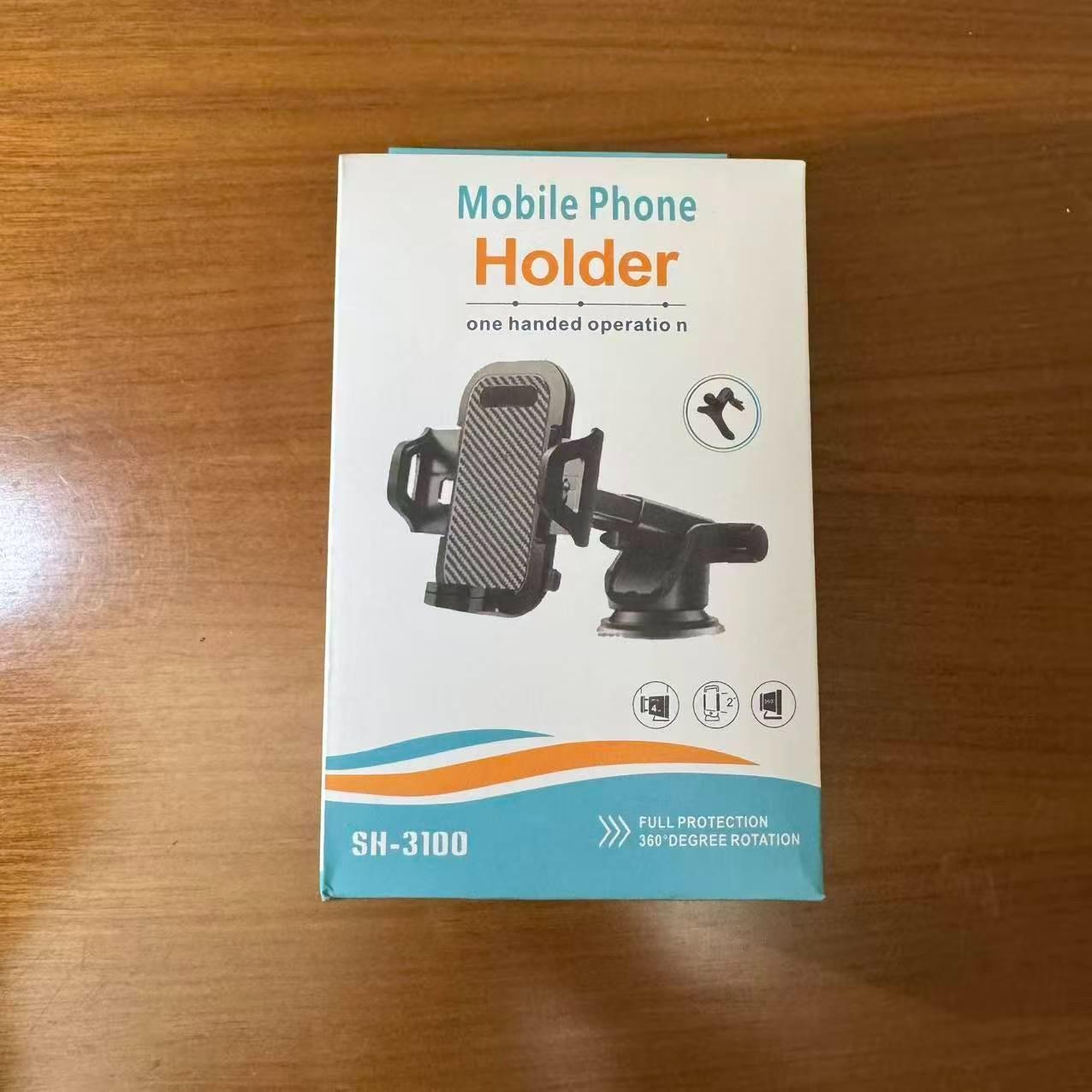 Car Phone Mount Holder, Anti-Shake Suction Cup Design, New 2026 Model, Car Navigation Fixed Support Stand, Vehicle Interior Use
