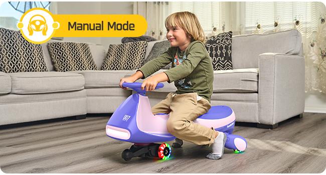 Fanttik Brand Day FanttikRide N7 Electric Wiggle Car with Pedal, Ride on Toy Fanttik Brand Day FanttikRide N7 Electric Wiggle Car with Pedal, Ride on Toy