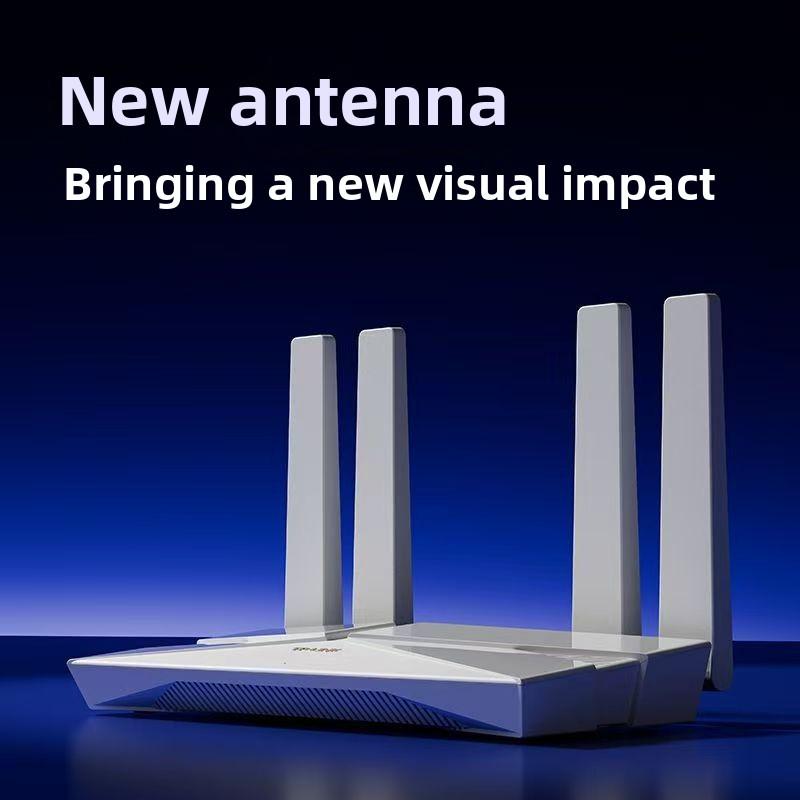 Gigabit WiFi6 Dual-Band Wireless Router with Full Gigabit Wired Ports, Consistent High Speed Output, WiFi6 Boost, Multi-Device Support, Quick Setup Guides, Stable Home Coverage for Large Families, HD Streaming, Long Continuous Operation Capability, Buffer