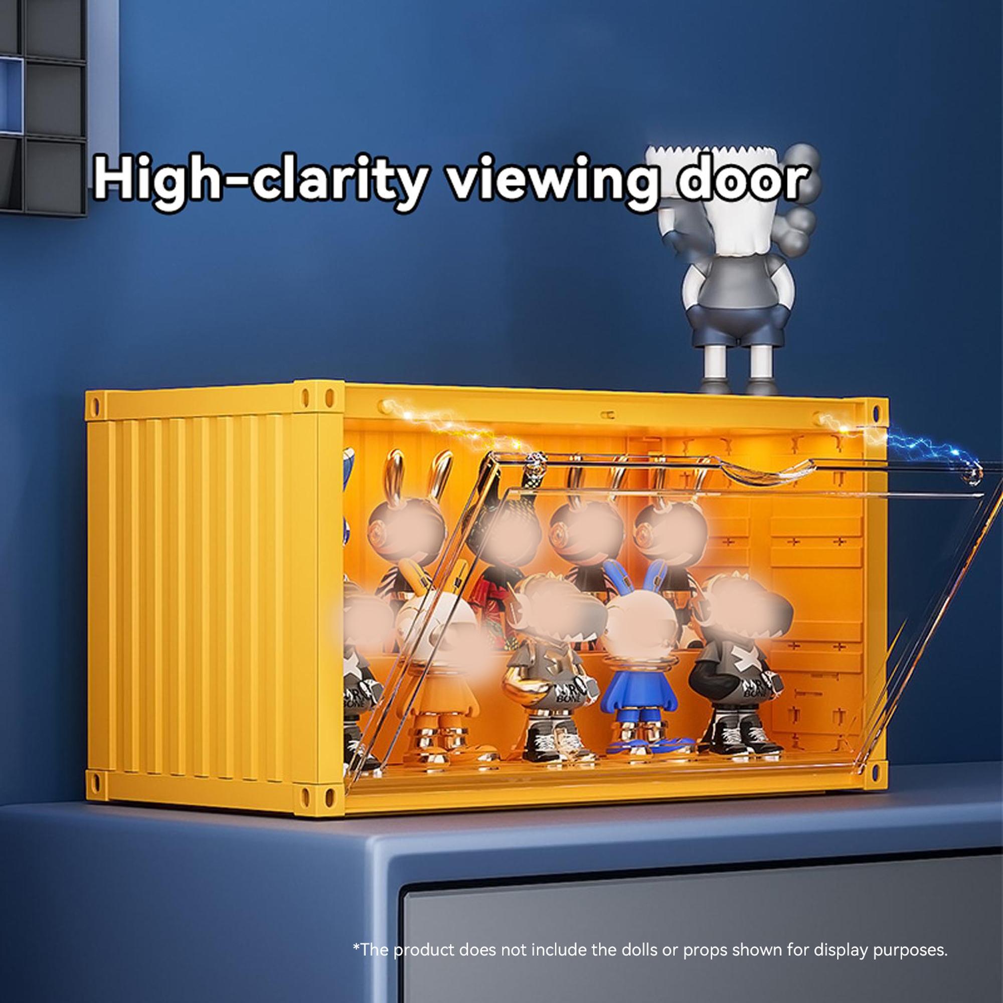 Handmade Doll Storage Display Box, Small Stackable Combination, Container Style, Step Module, Suitable for Plush Hanging Figures