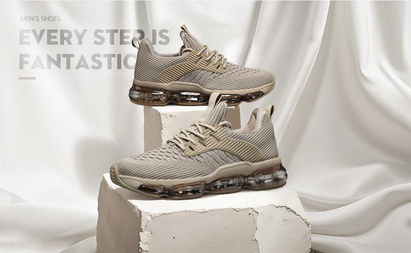 Men's Running Shoes Air Low Top Comfort Basketball Sneakers Breathable Fashion Tennis Sport Gym Fitness Cross Trainers White