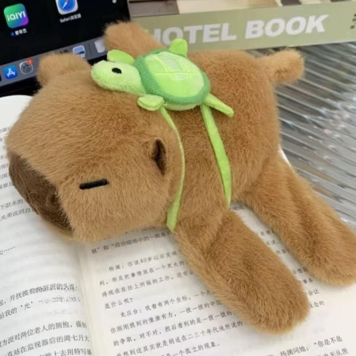 Adorable Capybara Water Otter Plush Toy, Cute Wrist Buddy Stuffed Animal, Perfect Gift for Kids and Adults, Must-Have Item