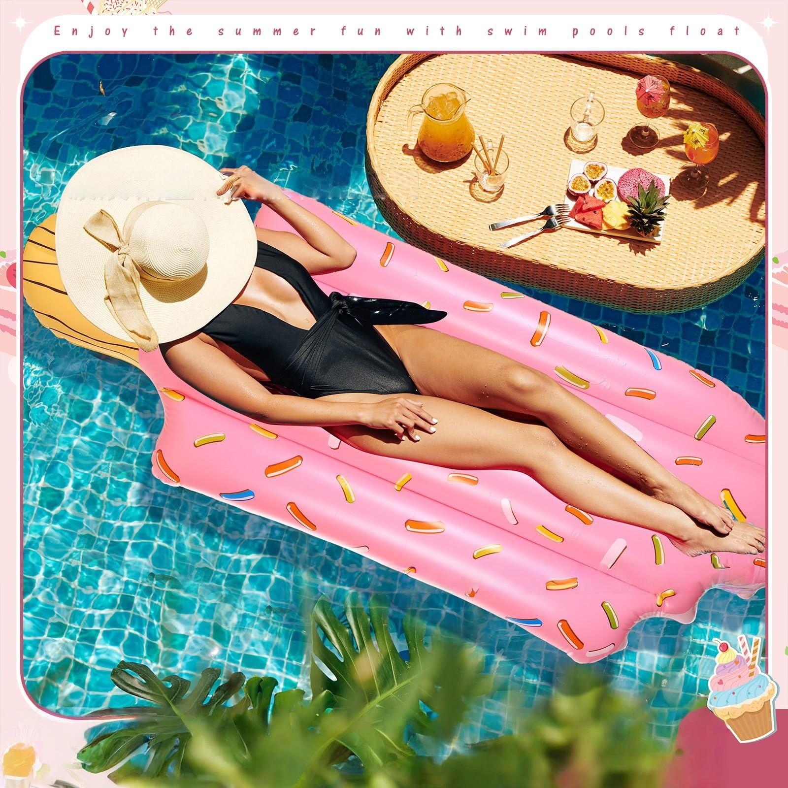 1PCAdult Water Shark Float, Extra Large Sit-On Water Float, Perfect for Water Photos, Essential Summer Water Activity Gear