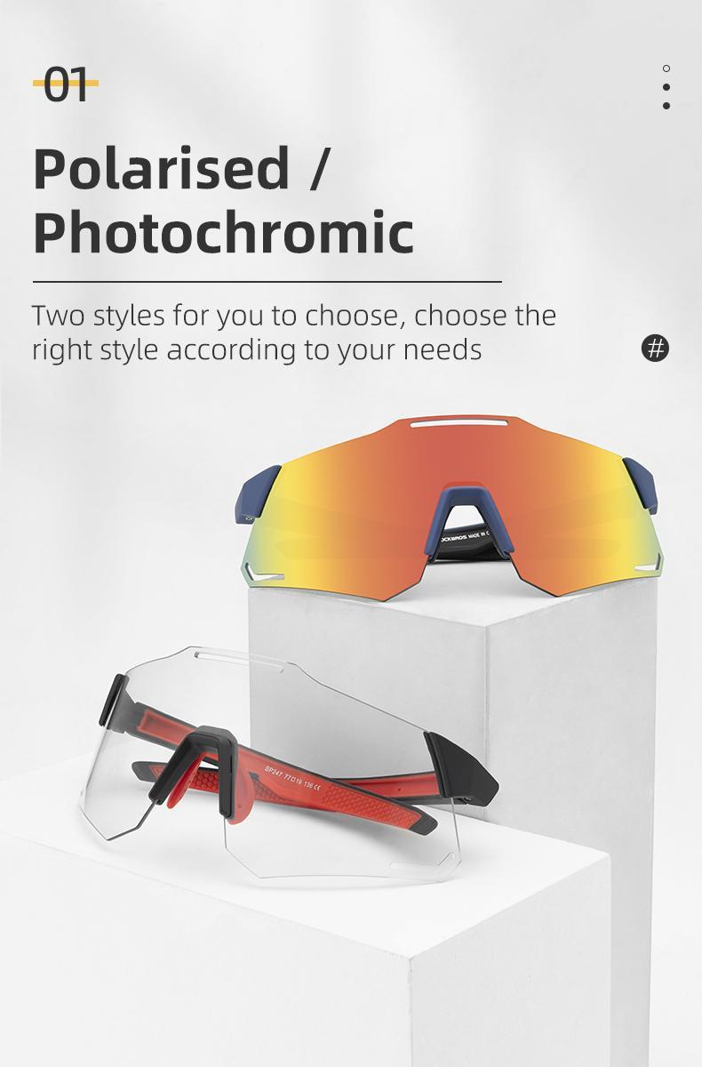 ROCKBROS Cycling Sunglasses Polarized Fishing Glasses Outdoor Sports Eyewear Bicycle Accessories