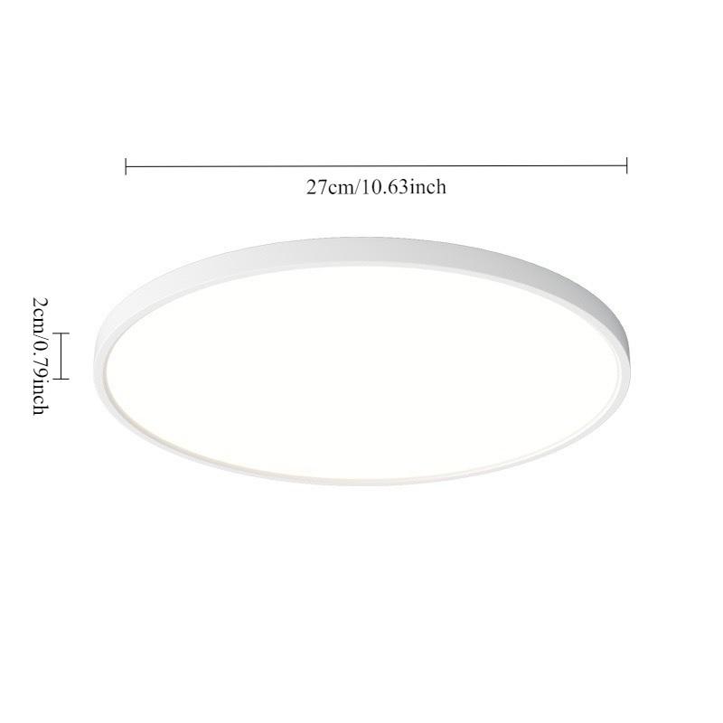 LED Motion Sensor Ceiling Light, 24w LED Staircase Hallway Lamp, Infrared Human Radar Smart Voice Control, 5000k, 2/4 Pieces