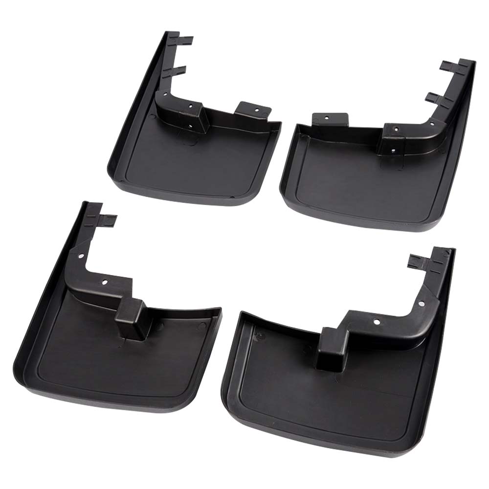 CROSSDESIGN Fit For 2015-2018 Ford F-150 Front&Rear Molded Splash Guards Mud Flaps Mudguard
