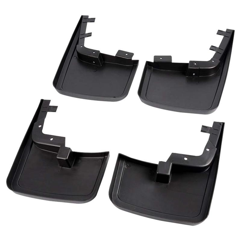 CROSSDESIGN Fit For 2015-2018 Ford F-150 Front&Rear Molded Splash Guards Mud Flaps Mudguard