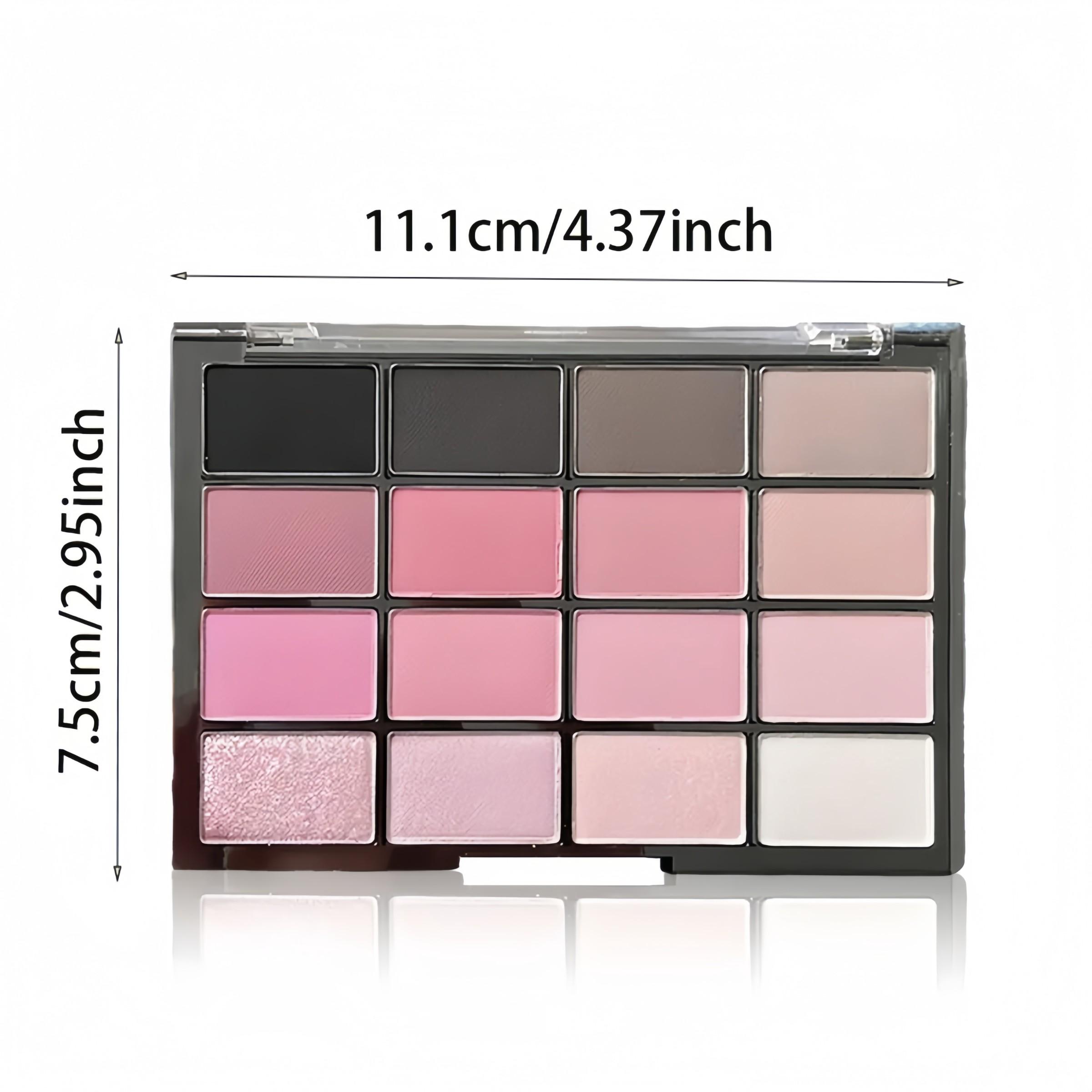 16-Color Eye Shadow Palette, Low Saturation & Nude Shades, Perfect for Party Makeup, Versatile & Elegant Design, Ideal for All Occasions