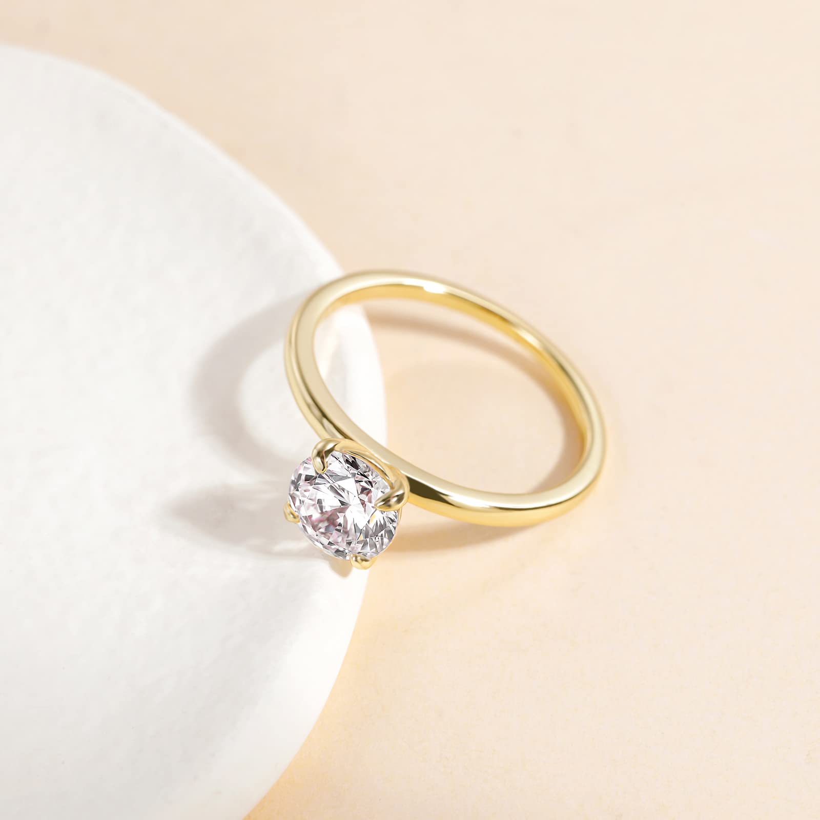 EAMTI 1.5CT 925 Sterling Silver Engagement Rings Round Cut Solitaire Cubic Zirconia CZ Wedding Promise Rings for Her Wedding Bands for Women EAMTI 1.5CT 925 Sterling Silver Engagement Rings Round Cut Solitaire Cubic Zirconia CZ Wedding Promise Rings for Her Wedding Bands for Women