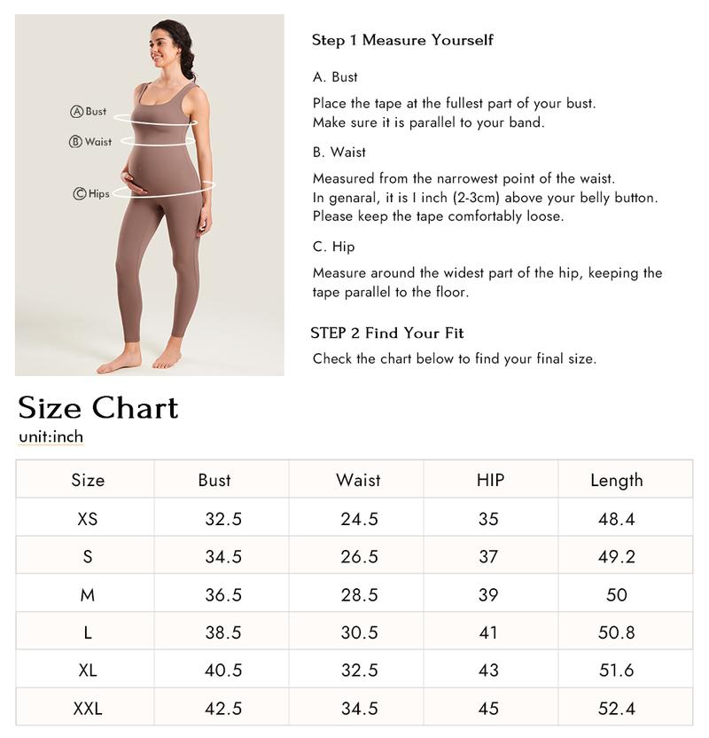 MOMANDA Natrelax Maternity Jumpsuit Square Neck Sleeveless Pregnancy Clothing Ultra-Soft Breathable Fabric