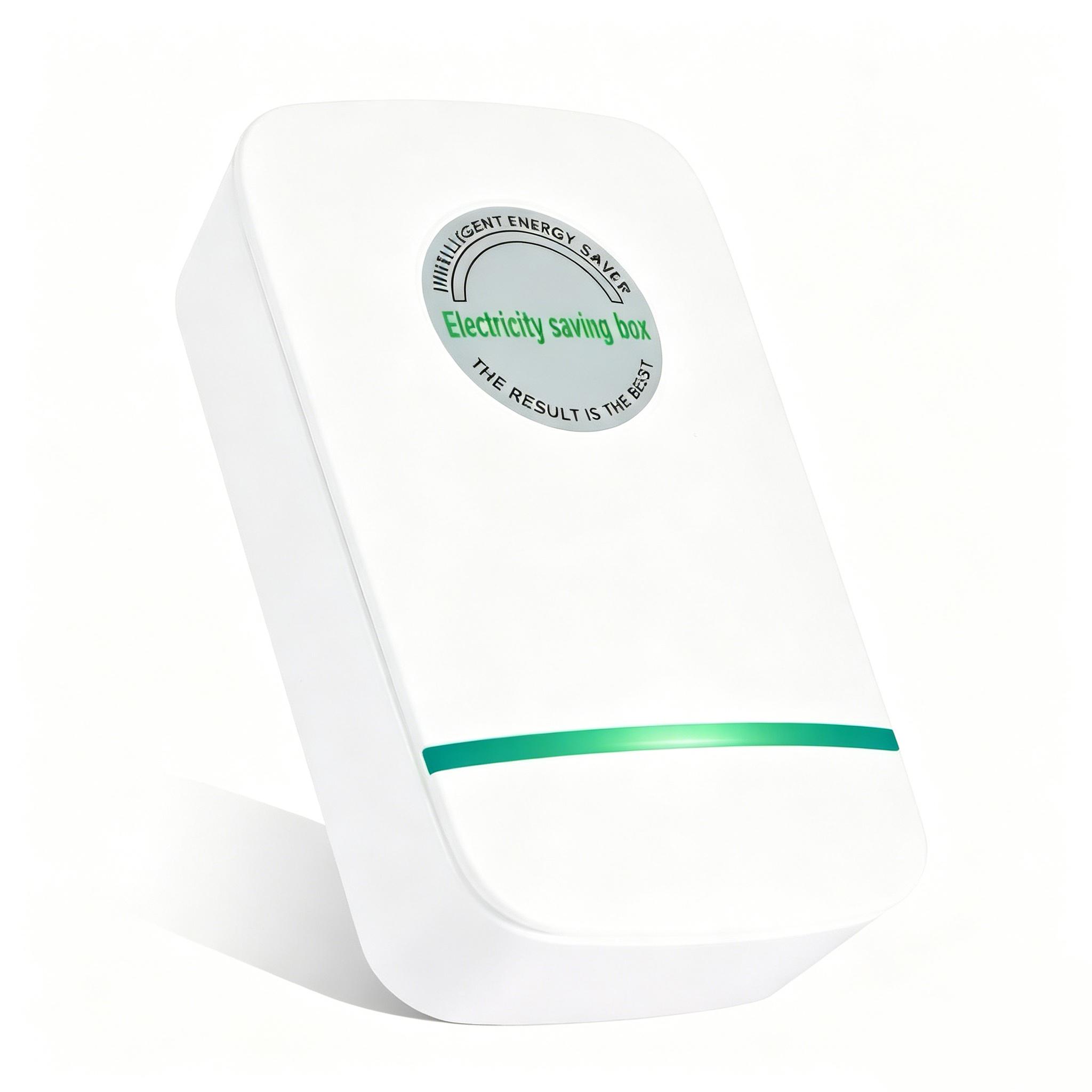 Smart Energy-Saving Plug, Universal Power Saver for Home and Office, Durable Voltage Stabilizer, Safe and Efficient Energy Conservation Device