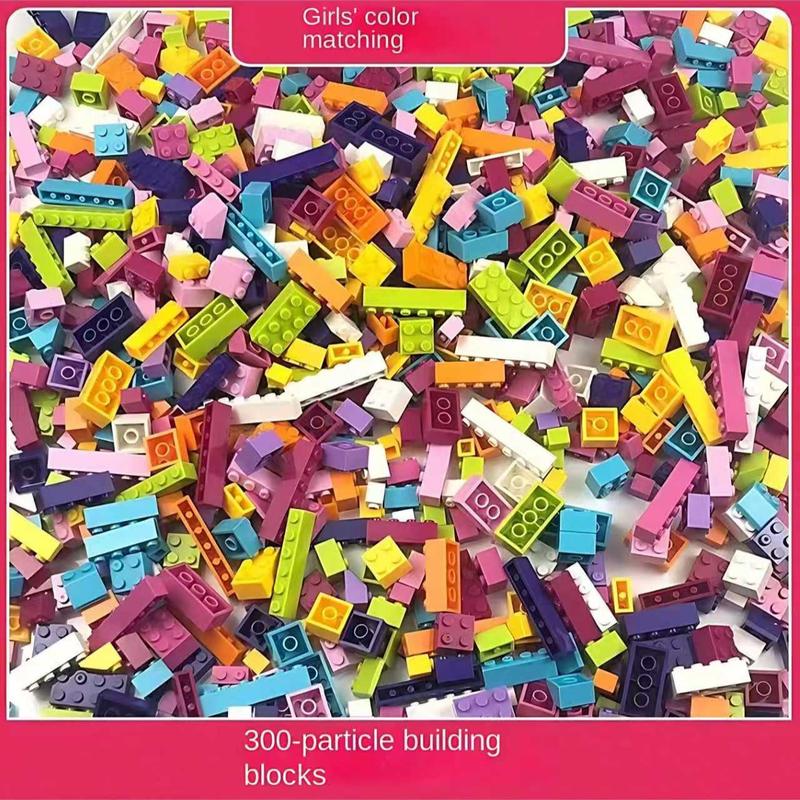 300-500 Small Particle Building Blocks Assembly Accessories Supplement Toy 13+, Educational Toys for Kids Ages 8 and Up