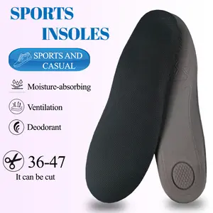 Comfort Insoles for Men and Women, Trim-to-Fit Design with Arch Support, Breathable and Cushioned Shoe Inserts for Daily Wear, Perfect for Sneakers, Loafers, and Work Boots