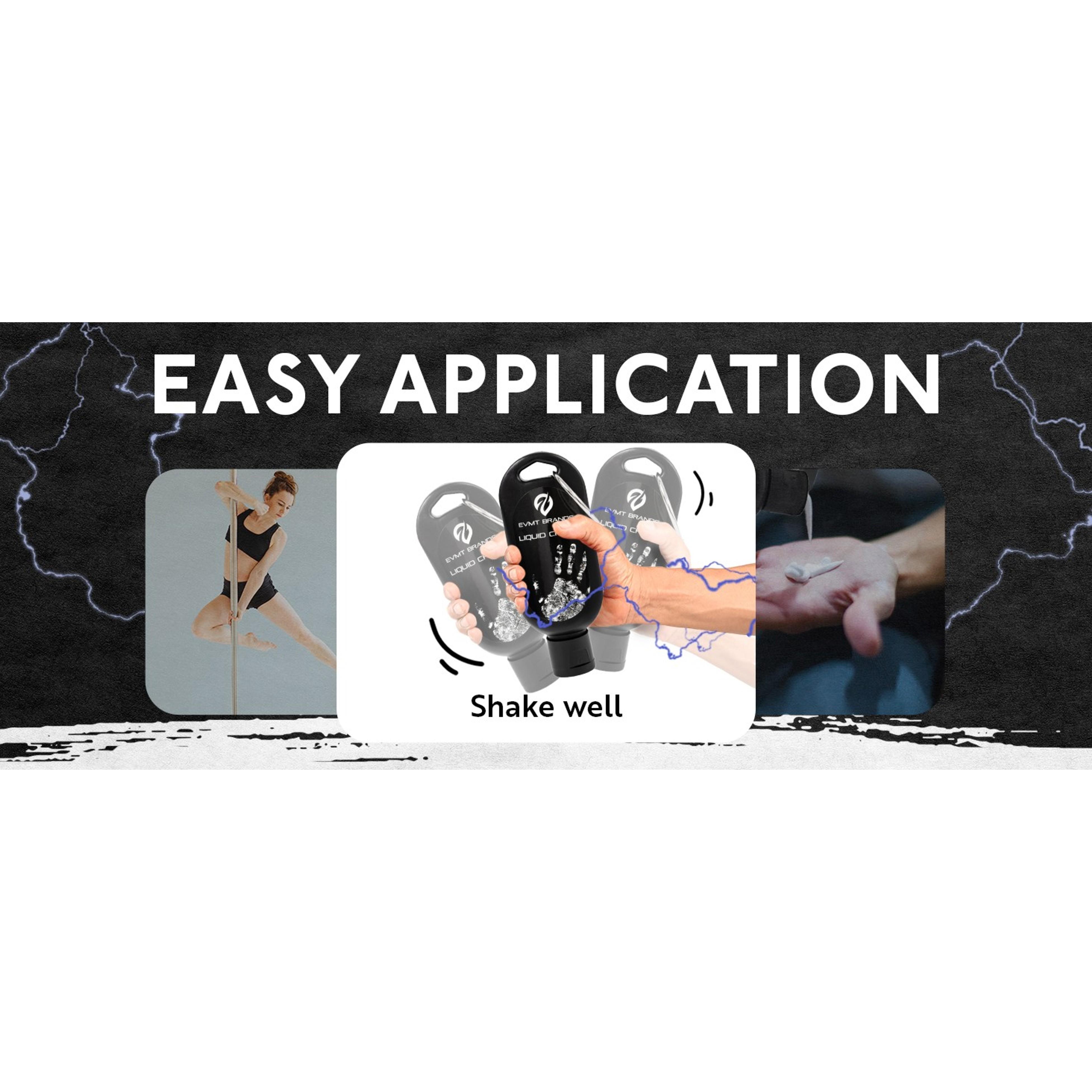 Liquid Chalk, Mess Free Gym Chalk for Weightlifting, Gymnastics, Rock Climbing, Dancing, Sweat Resistant and Long Lasting for Stronger GripGift