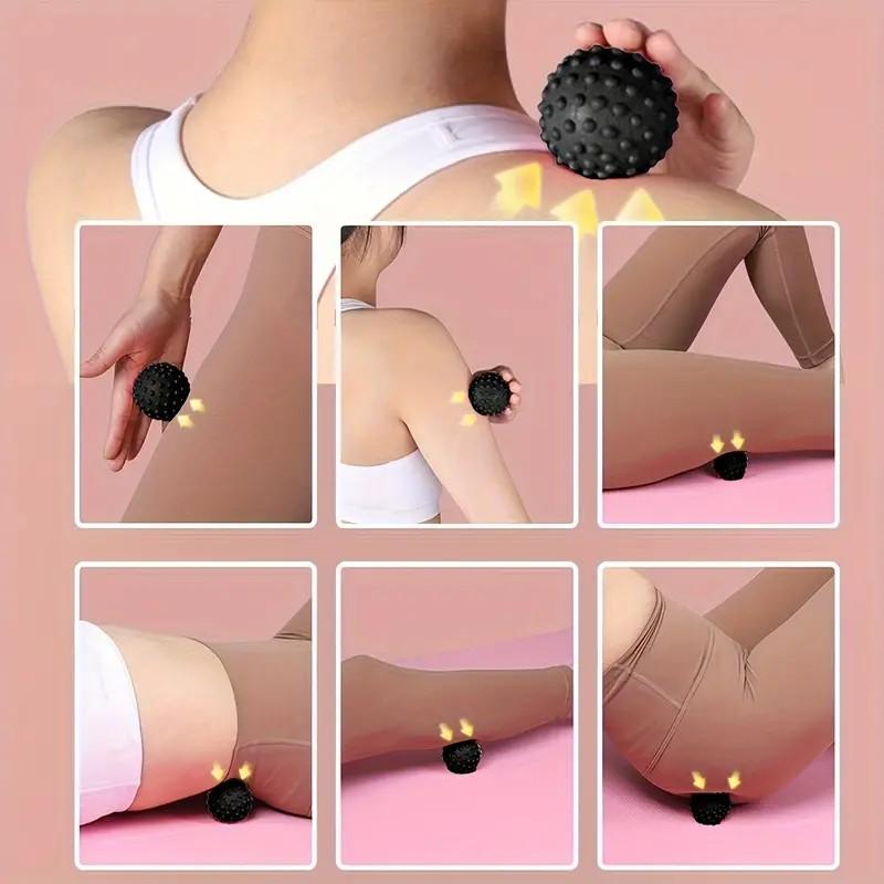 1 Count Foot Massage Ball, Fascia Roller for Relaxation and Pain Relief, Deep Tissue Massage Tool, Yoga Foot Massager for Muscle Pain Relief