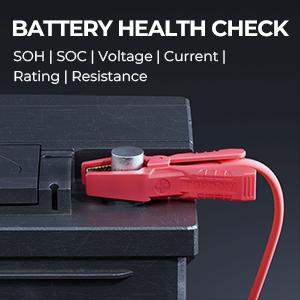 Car Battery Tester 12V, TOPDON BT50, Automotive 100-2000 CCA Battery Load Tester Cranking and Charging System Auto Test Scan Tool Digital Battery Alternator Analyzer (Upgraded Version of AB101) Car Battery Tester 12V, TOPDON BT50, Automotive 100-2000 CCA Battery Load Tester Cranking and Charging System Auto Test Scan Tool Digital Battery Alternator Analyzer (Upgraded Version of AB101)