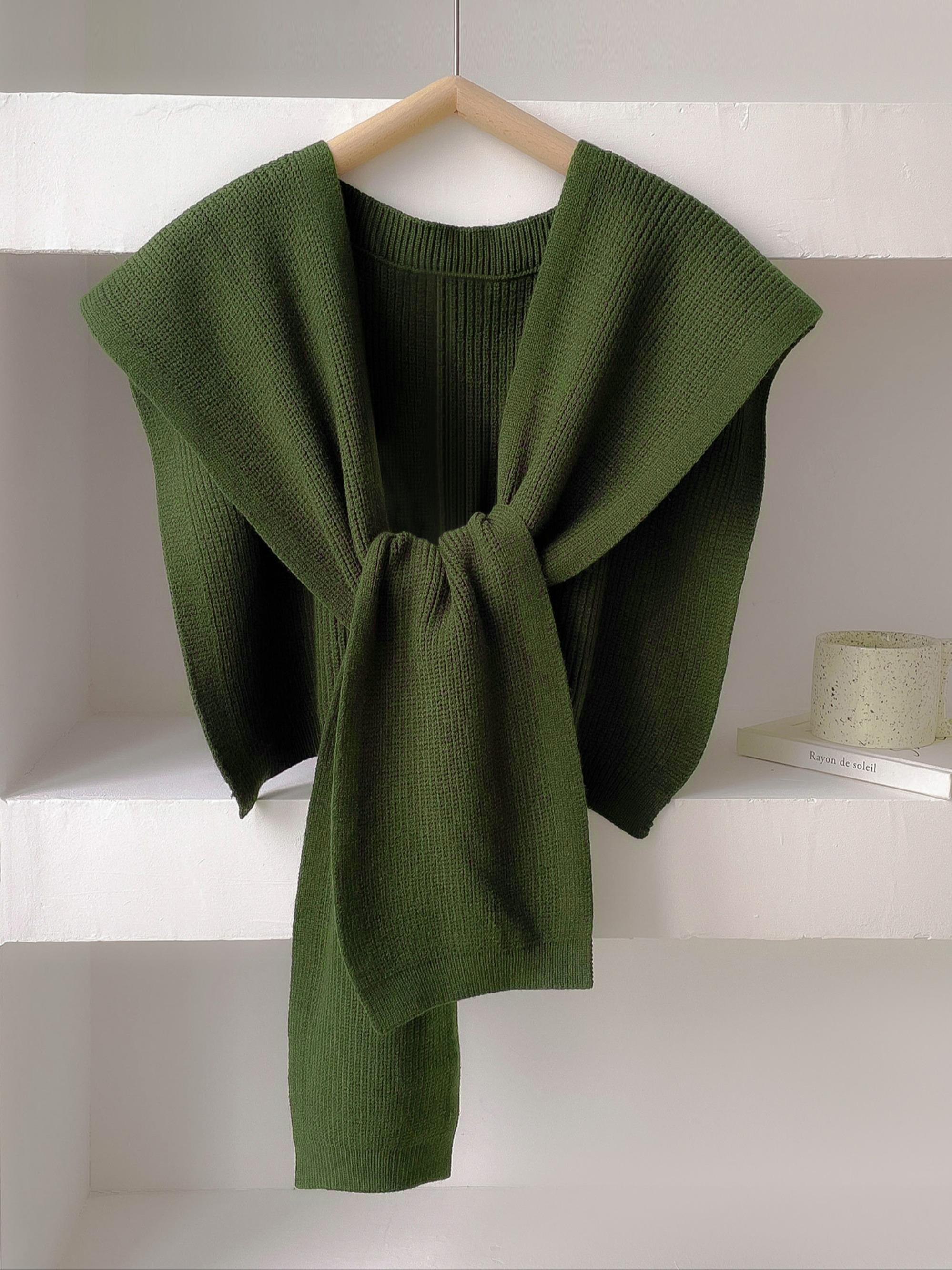 Women's Solid Color Scarf, Casual Soft Comfortable Shawl for Women & Girls, Fashion Accessories for Daily Wear