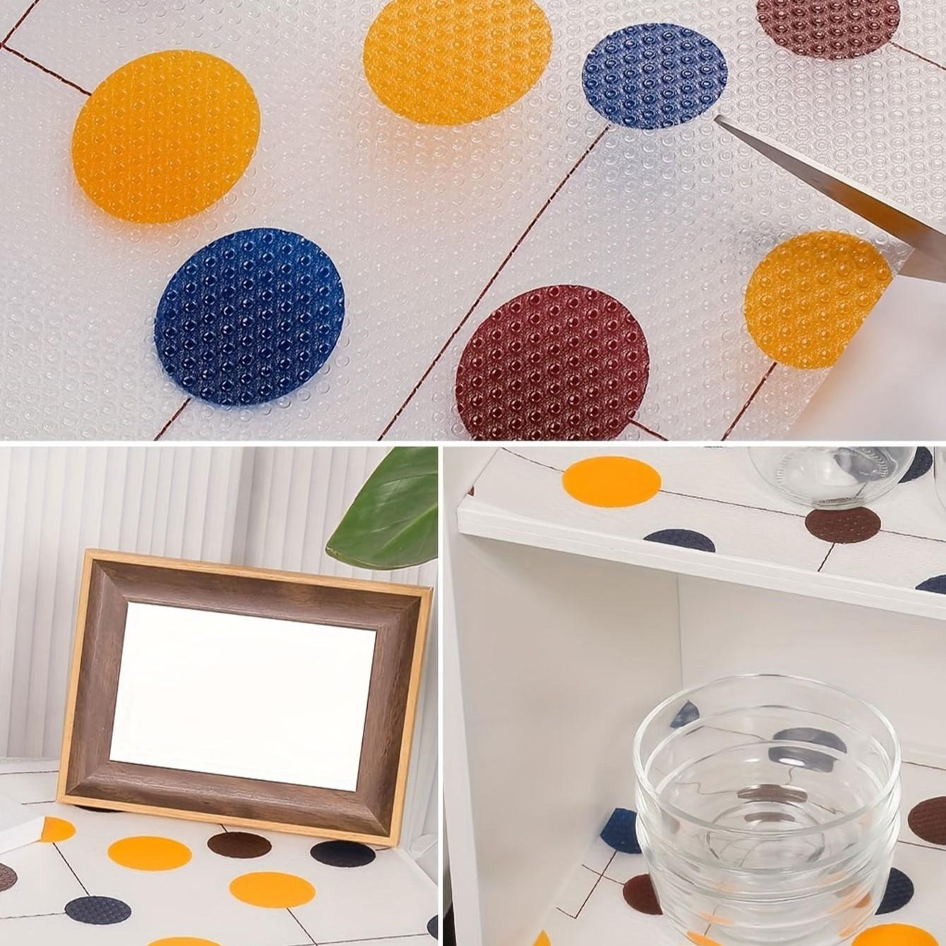 Advanced Non-Stick Cabinet and Drawer Lining, Waterproof Shelf Paper, Modern Pattern, Durable Eva, Kitchen Use, High-Quality Shelving Liner