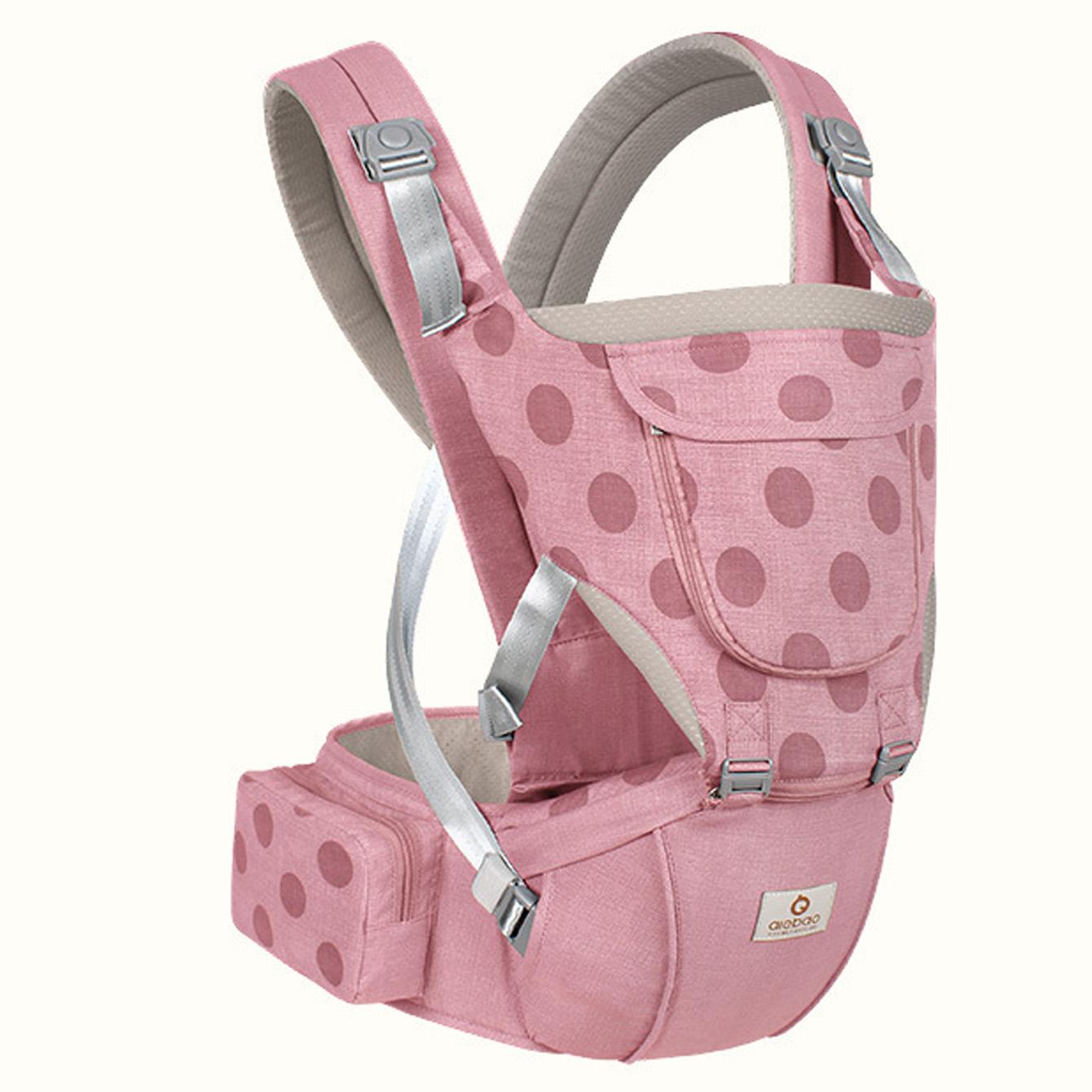 Baby Carrier Comfortable Newborn Backpack Ergonomic Infant Wrap Carrier Head Support 4-In-1 Convertible Baby Back Carrier Gift