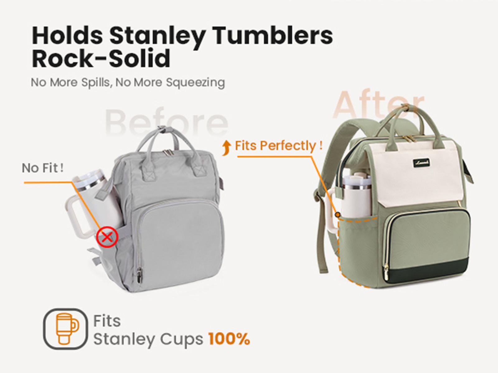 LOVEVOOK Laptop Backpack for Women with Giant Tumbler Holder Pocket, 15''/17'' Travel Work Backpack Purse for Nurse Teacher, Waterproof School Bag College Bookbag Cute Casual Daypack for Girls LOVEVOOK Laptop Backpack for Women with Giant Tumbler Holder Pocket, 15''/17'' Travel Work Backpack Purse for Nurse Teacher, Waterproof School Bag College Bookbag Cute Casual Daypack for Girls