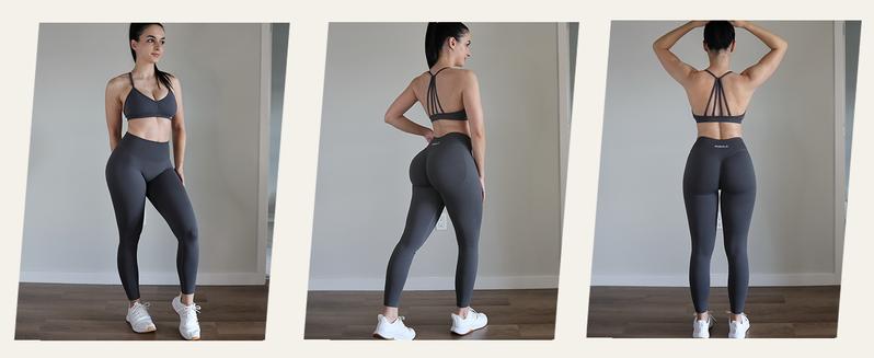 AUROLA Influence Collection Workout Leggings for Women,No Roll Up Squat Proof New Scrunch Seamless Compression Gym Pants