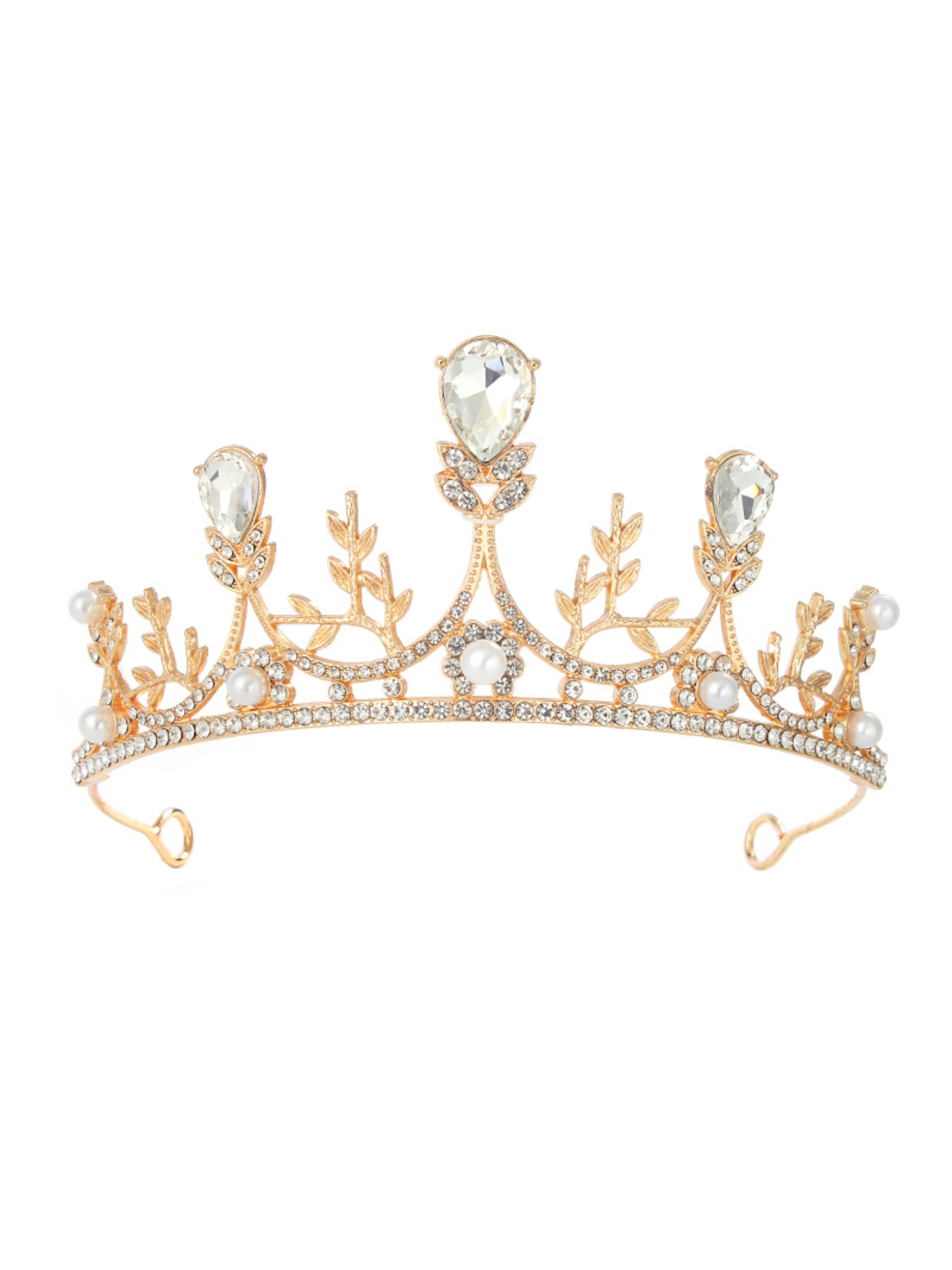 Shining Rhinestone Bridal Headwear Wedding Accessories Crown for Bride Special Day Gift Elegent Hair Accessory