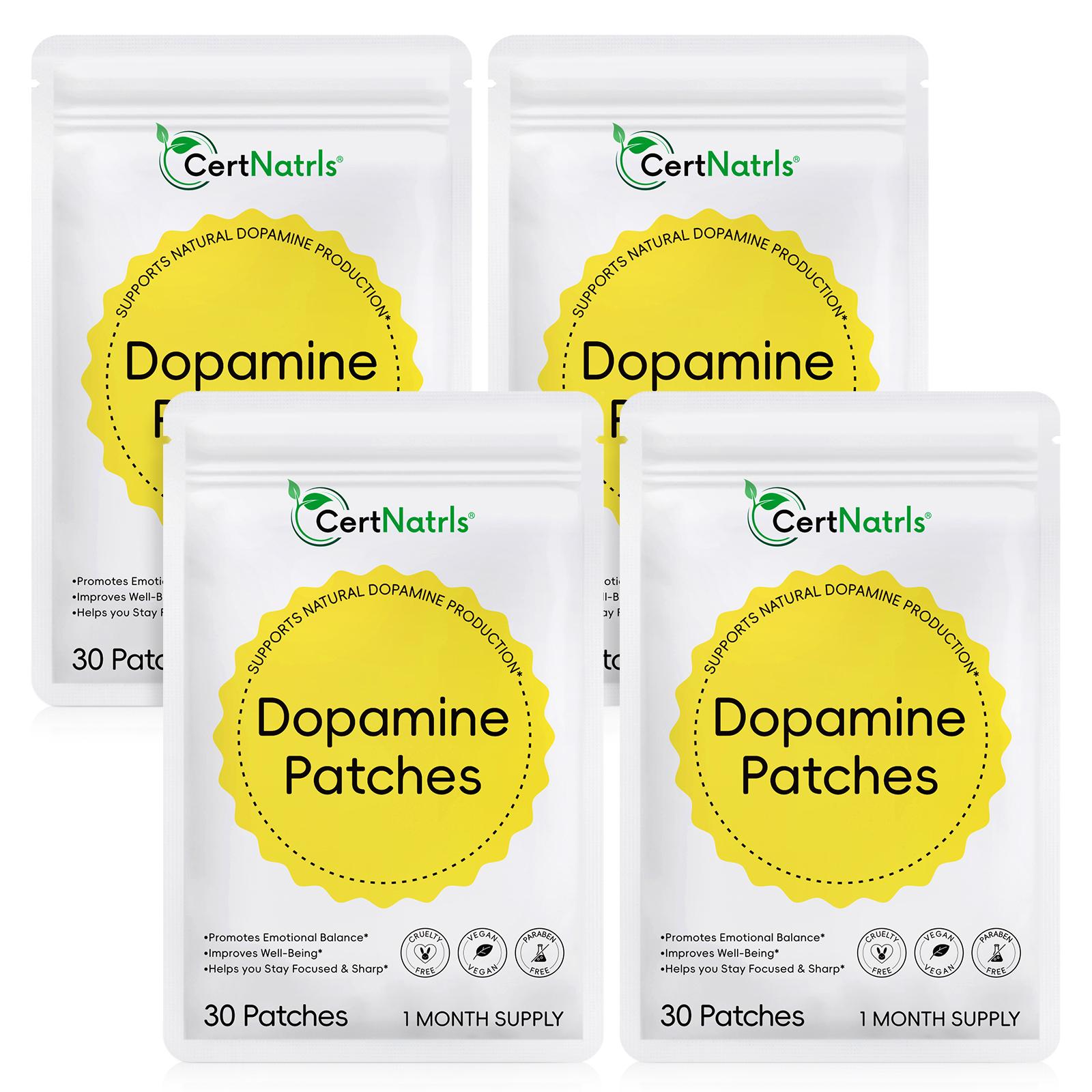 Dopamine Patch Set, Emotion Balance & Focus Booster Patches, Emotion Balancing, Wearable Health Care for All Ages, Office & Sports Use, 30 Sheets Per Pack