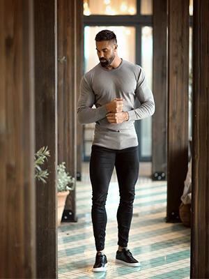 COOFANDY Men 2 Pack Muscle Fitted T Shirt Gym Workout Athletic Long Sleeves Tee Clothes COOFANDY Men 2 Pack Muscle Fitted T Shirt Gym Workout Athletic Long Sleeves Tee Clothes