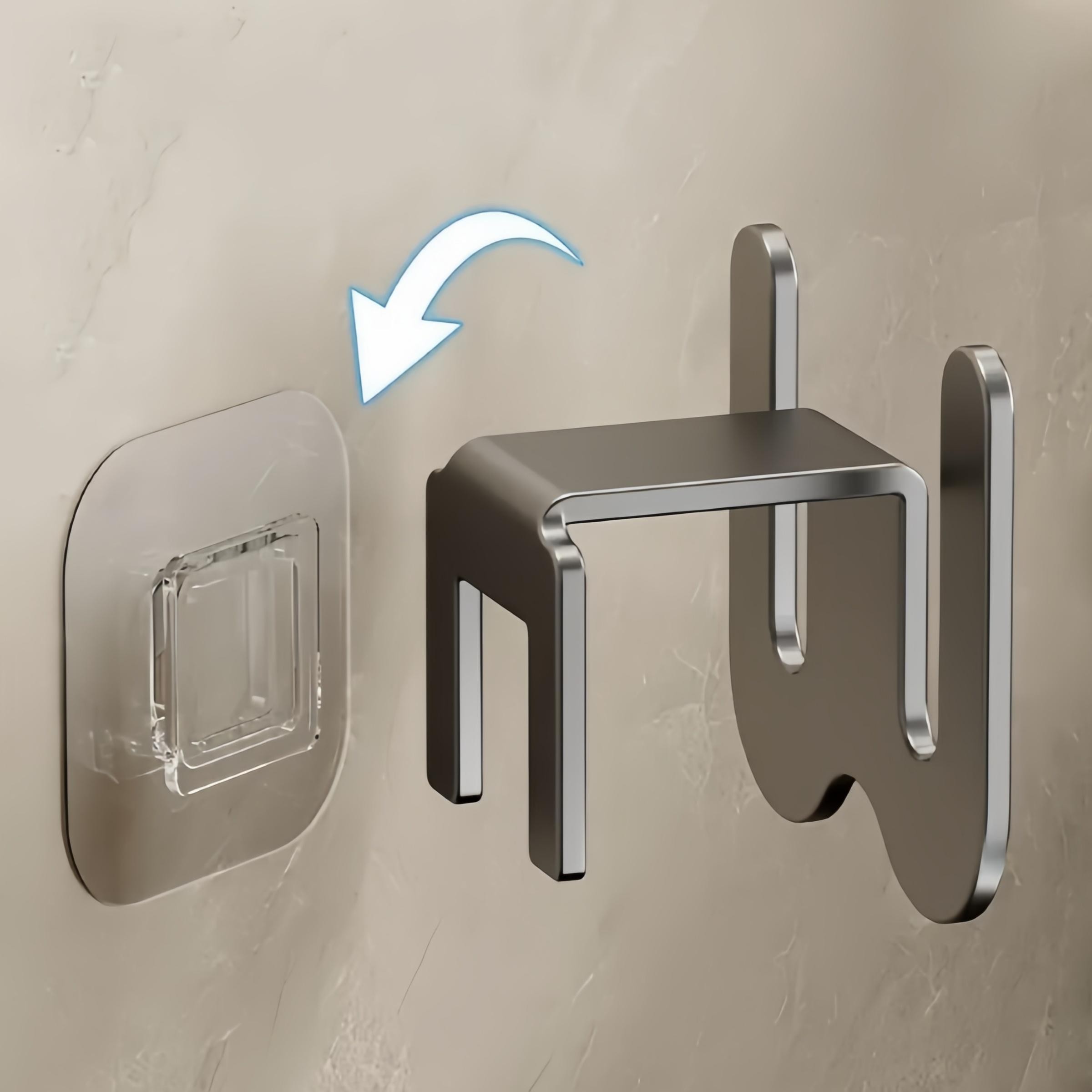 Bathroom Shoe Rack, No-Drill Wall-Mounted Toilet Holder, Back Door Storage Cabinet, Hanging Drainage Rack, Bathroom Accessories