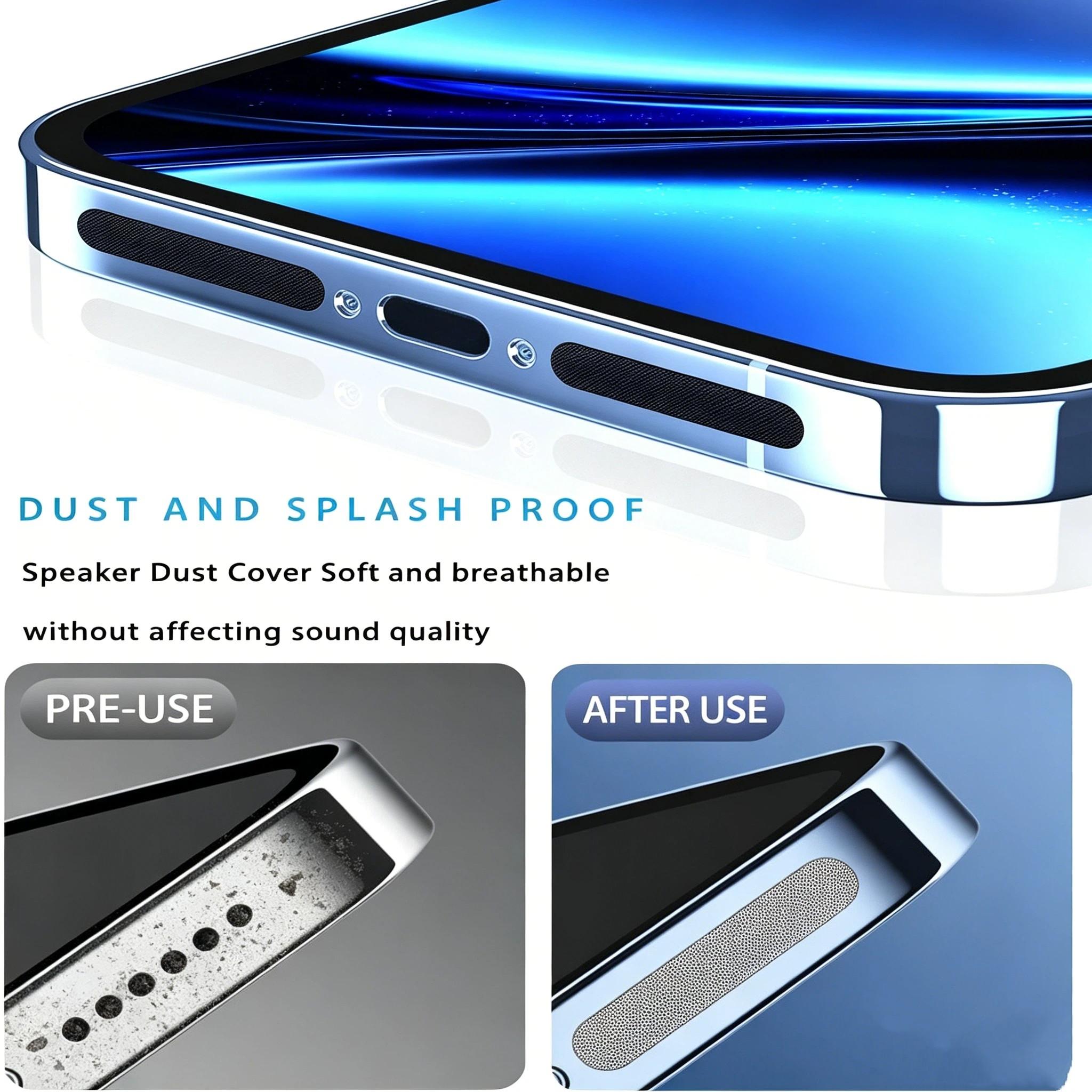 Dust Proof Phone Speaker Protector, Universal Durable Smartphone Charging Port Guard, Dust Screen Sticker, Mobile Accessories, Anti-Dust