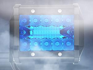 Nilight 4 Inch LED Light Pod Blue Triple Row 2PCS 60W Flood Spot Combo Driving Fog Lights for UTV Van, Boat, Tractor - Car Accessories Vehicle Lamp