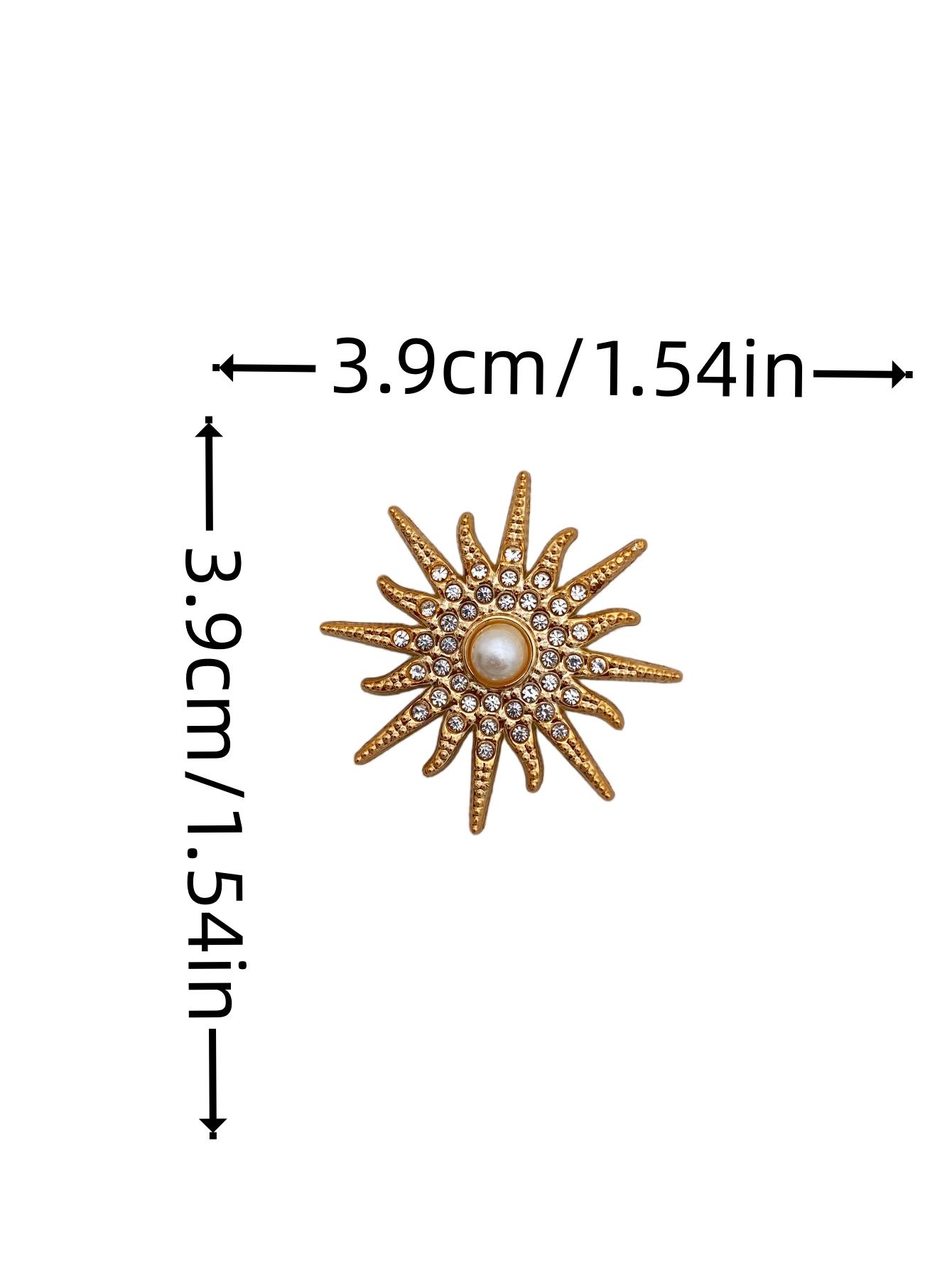 18pcs Fashionable Sunflower Butterfly Flower Heart Abs Chain Shoe Clips, Detachable DIY Shoe Flowers, Shoe Charms, Decorative Shoe Accessories, Shoe Decoration Charms, Perfect for Parties and Gifts