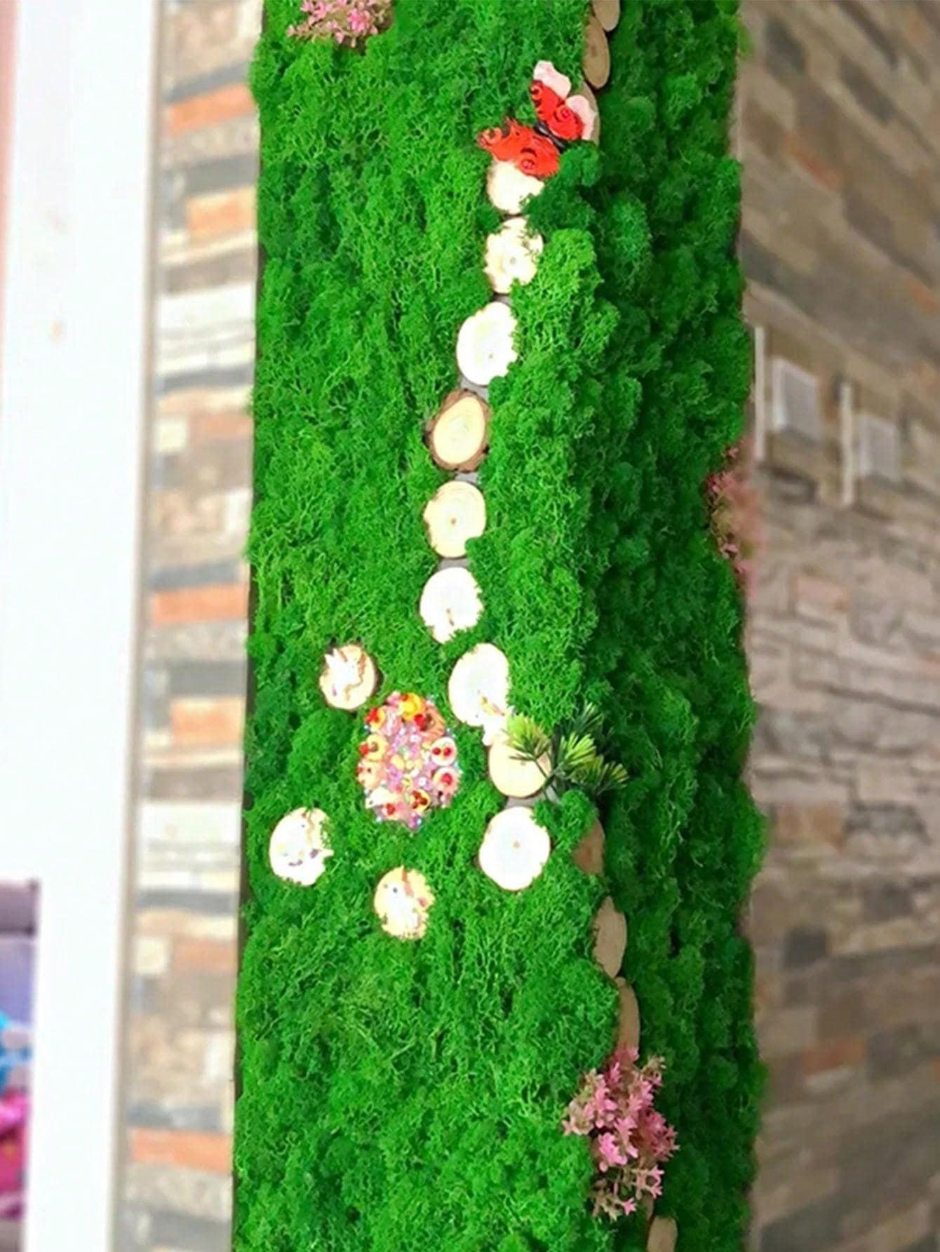 Realistic Artificial Moss, Artificial Simulation Plant, Dual-Purpose Decoration for Walls and Micro Landscapes, Perfect for Festive Gifts and Scene Decorations