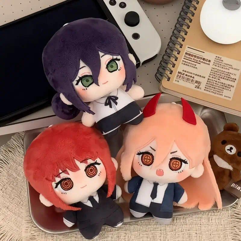Anime Chainsaw Man Reze Cosplay Unisex Soft Plush Doll Toy, 10cm Cute Stuffed Cartoon Toy, Ideal Birthday Gift for Anime Fans, Collectible Toys
