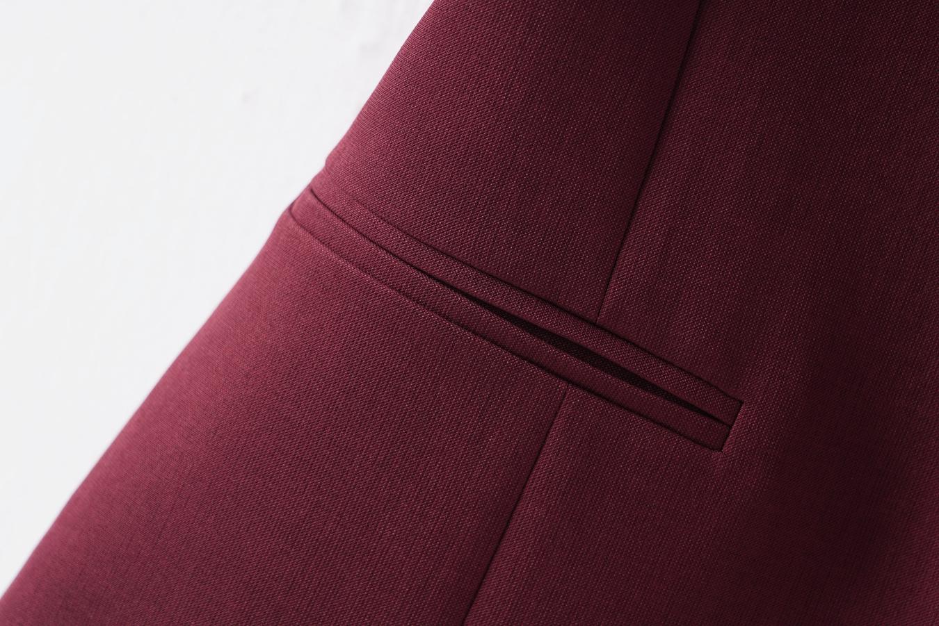 Minimalist Women's Basic Solid Color Fitted Asymmetric Button-Front Blazer Vest, Elegant Chic V-Neck Sleeveless Outerwear, Spring & Fall Work Office Clothes Business Vest