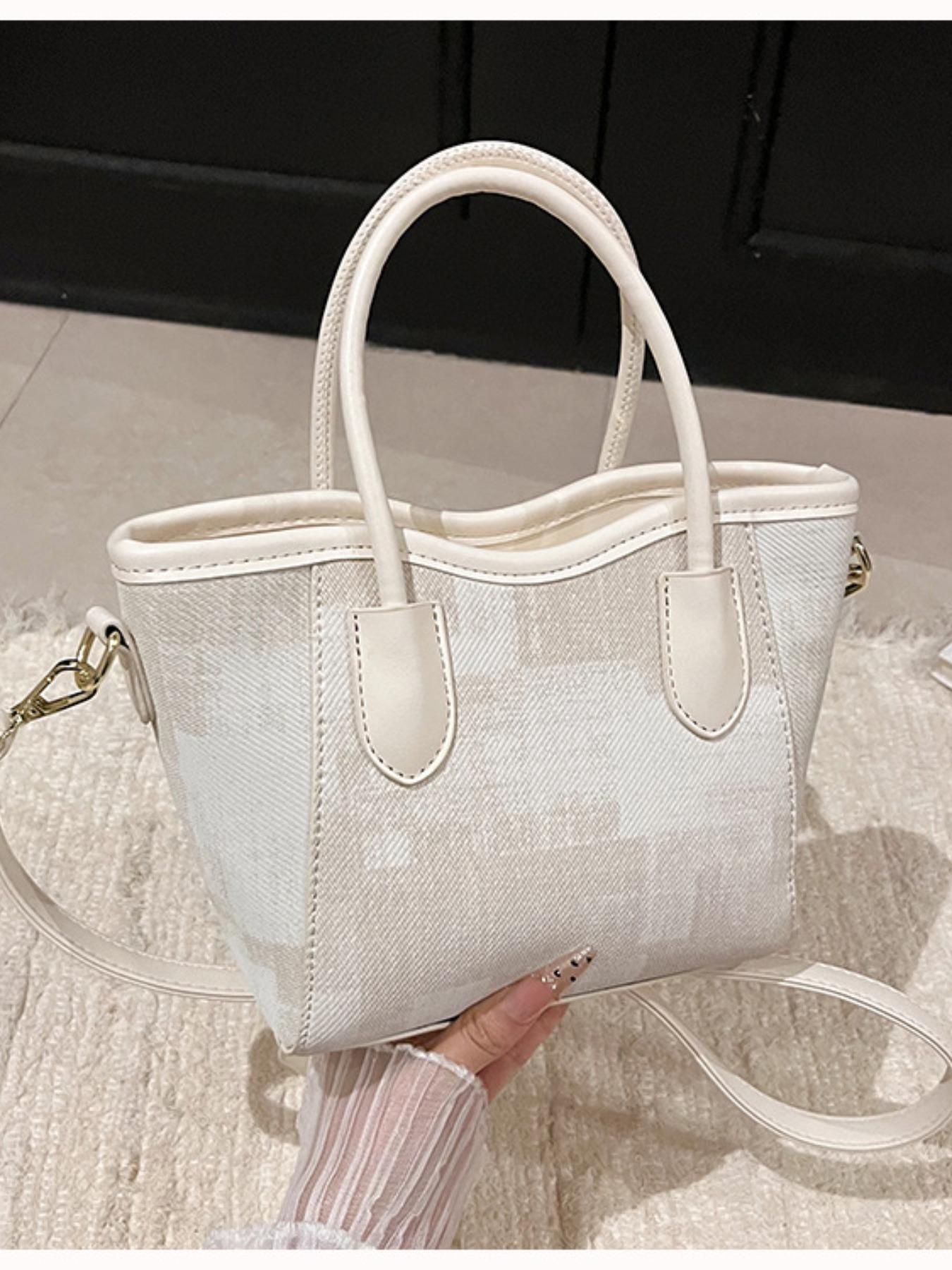 Unique Design Bucket Bag for Women, 2026 New Single Shoulder Crossbody Bag, Simple Casual Elegant Trendy Handbag for Ladies