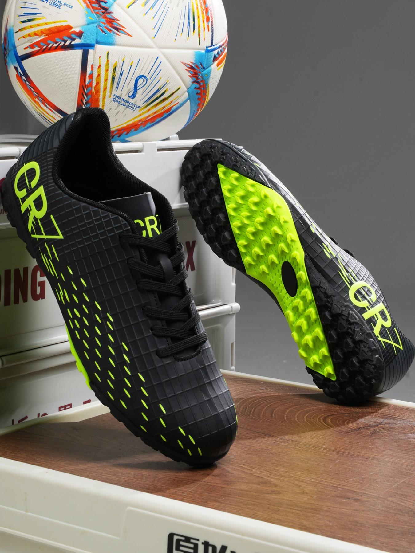 New Men Women Football Shoes World Cup Ag Long Nails Anti-Slip Training Outdoor Lawn Soccer Boots Low Top Short Nails Sports Shoes