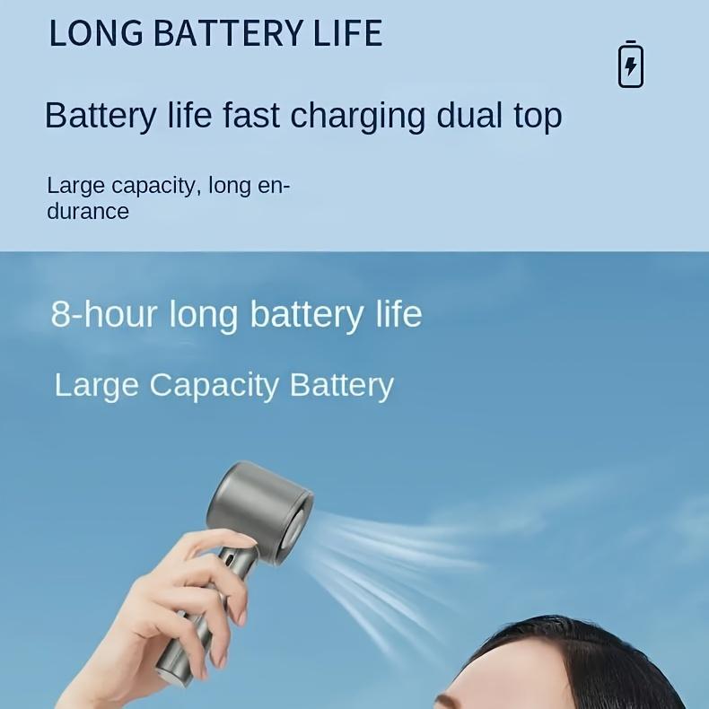 TazTir Handheld Mini Fan 120 High Speed Cooling Fans 10 Hours Battery Life US Rechargeable Personal Fans Small Essentials for  Mothers Day Women Gifts appliances