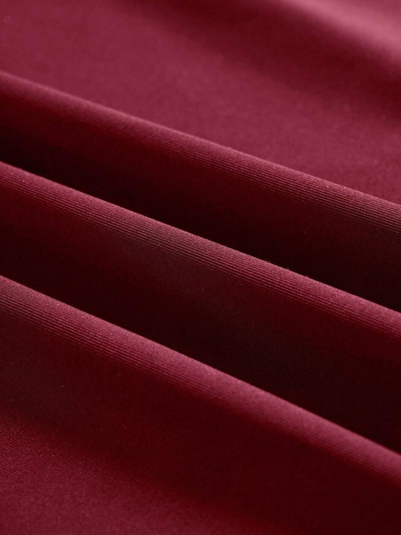 Women Fashion Solid Color Slim Long Cami Dress Casual Comfort