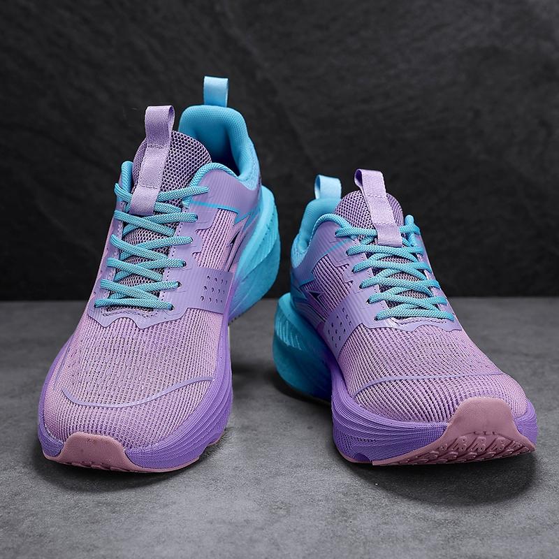 Spring New Casual Sports Shoes, High-Quality Running Shoes for Couples, Comfortable Soft Thick Sole, Breathable Mesh, Anti-Slip Sole