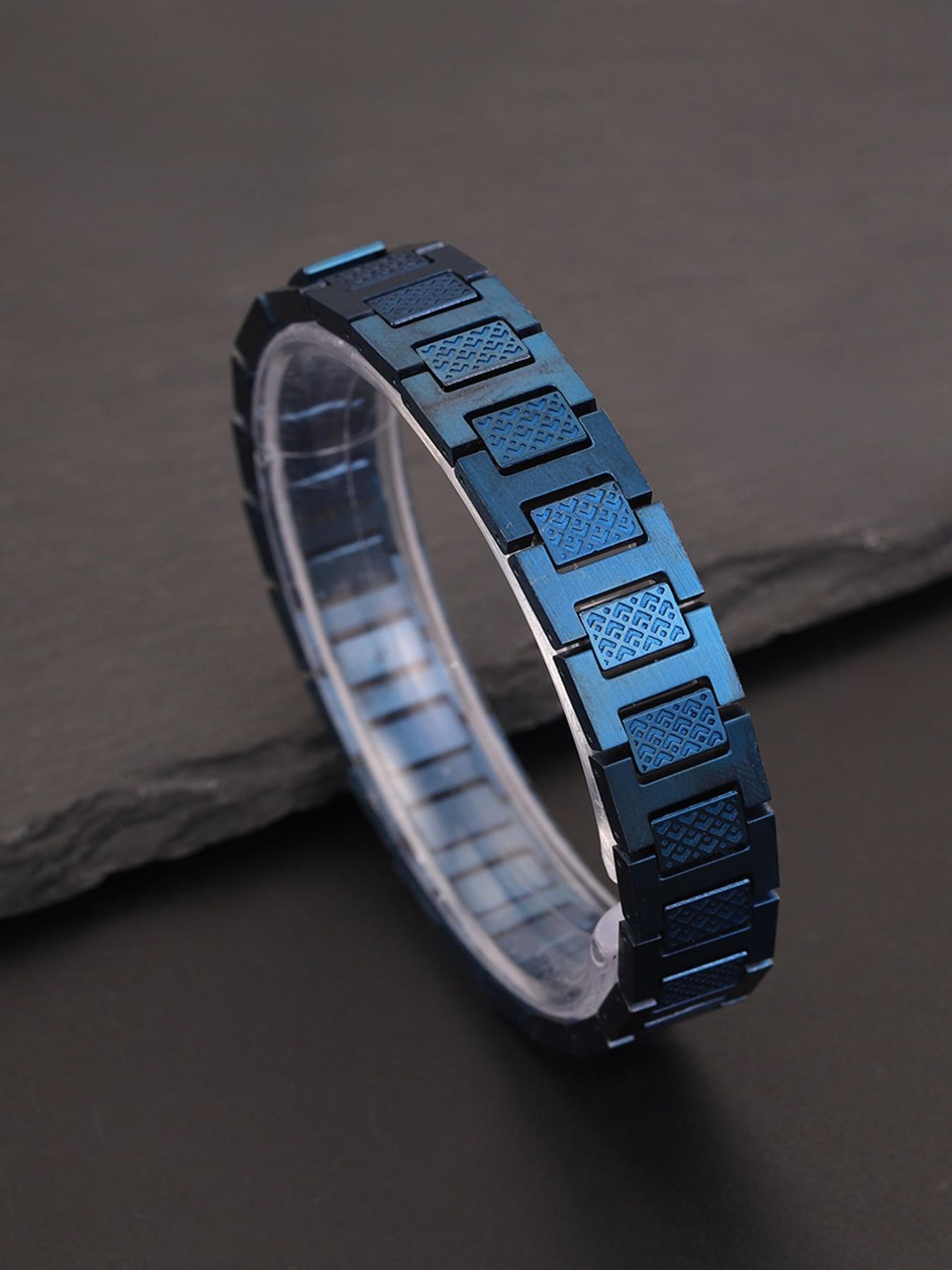 Fashion Retro Stainless Steel Crocodile Strap Bracelet, Ideal for Men's Daily Wear, Perfect Gift for Friends, Boyfriend, Father's Day