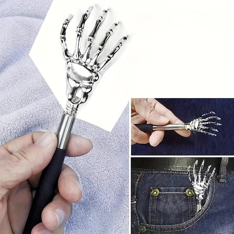 Extendable Back Scratcher, Portable Telescoping Design, Lightweight, Durable Stainless Steel Material, Ideal for Back & Neck Relief, Body Care