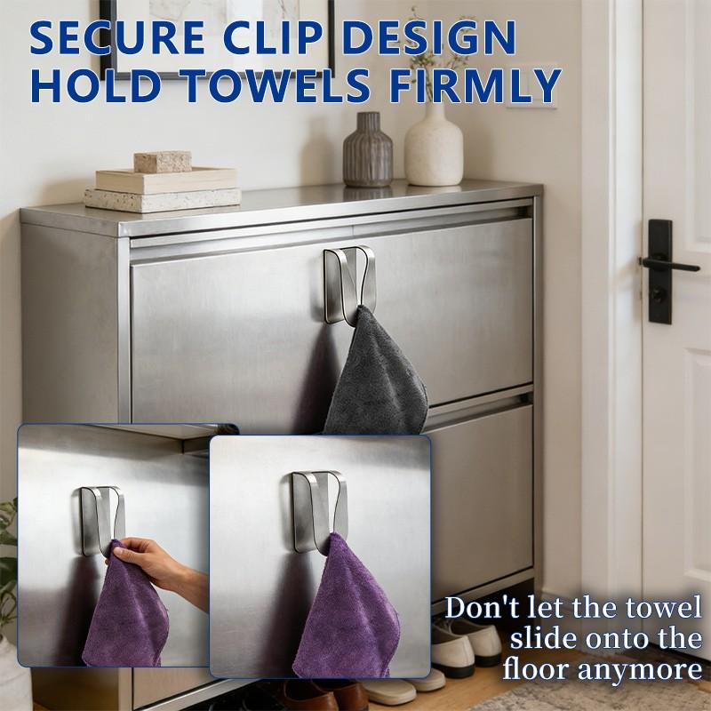 Magnetic Bath Towel Hook, Creative Detachable Magnet Hook for Bathroom and Living Room, Cross-Border Magnetic Towel Holder, Easy Installation